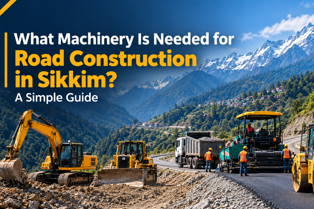 What Machinery Is Needed for Road Construction in Sikkim? A Simple Guide